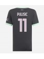 AC Milan Christian Pulisic #11 Tredjedrakt Dame 2024-25 Korte ermer